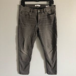 Banana Republic Skinny Ankle Grey Jeans